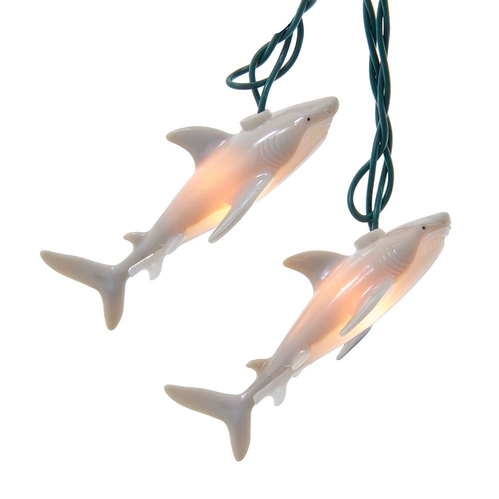 Kurt Adler UL4334 9 ft. UL 10-Light Shark Light Set