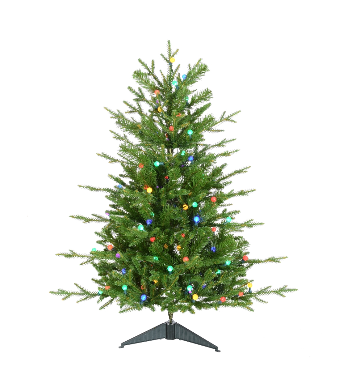 3 ft. Pre-Lit LED Timberland Tree, Multi Color