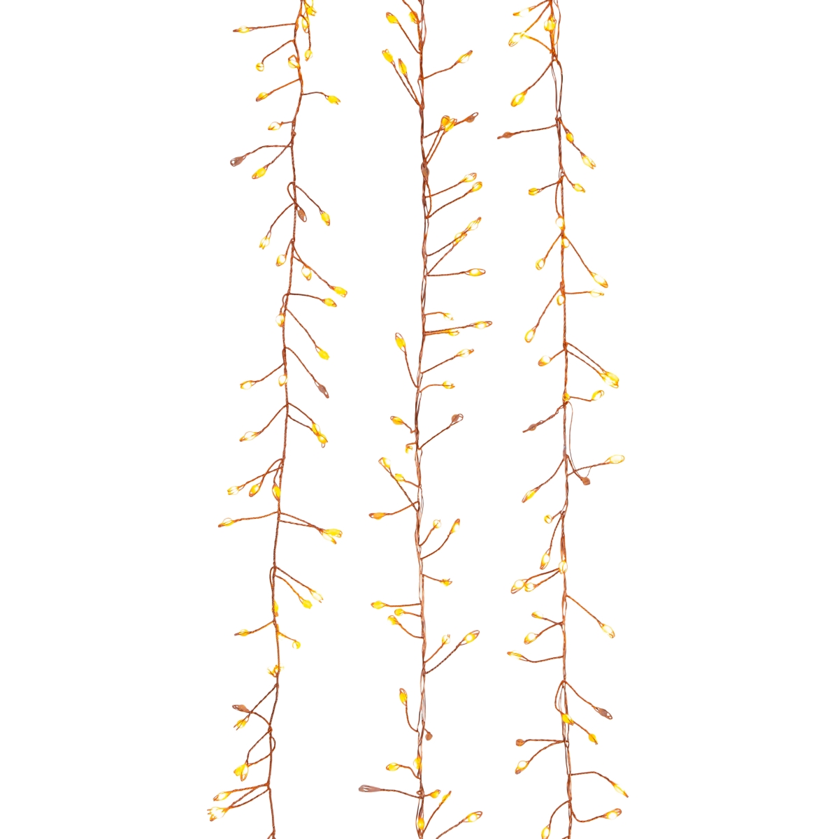 9.8 ft. 300-Light Classic LED Fairy Cluster Garland, White