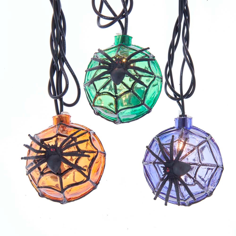 UL 10-Light Spider Light Set, Multi Color
