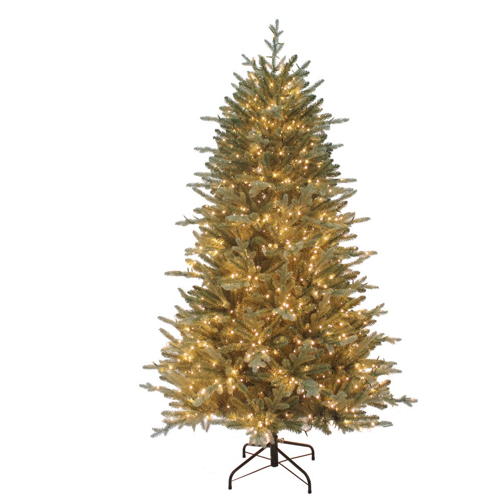 Kurt S. Adler TR71601LEDWW 6 ft. Pre-Lit LED Blue Spruce Artificial Tree -  kurt S Adler Inc