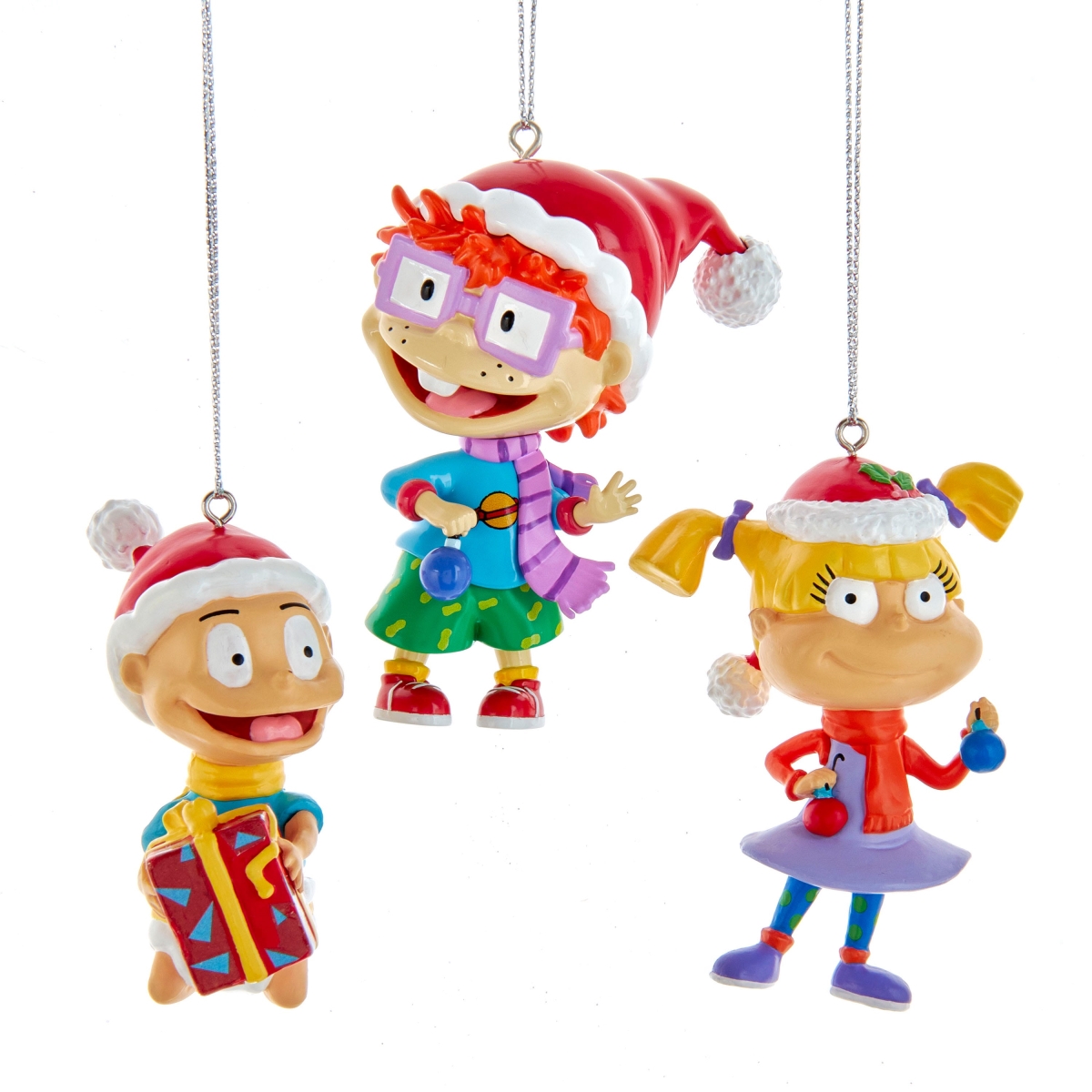 Kurt Adler Blow Old Ornament Set - 3 Piece