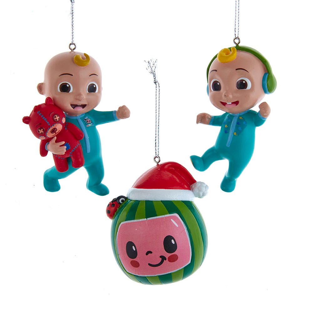 CO1222SET Kurt Adler  Ornament Set - 3 Piece