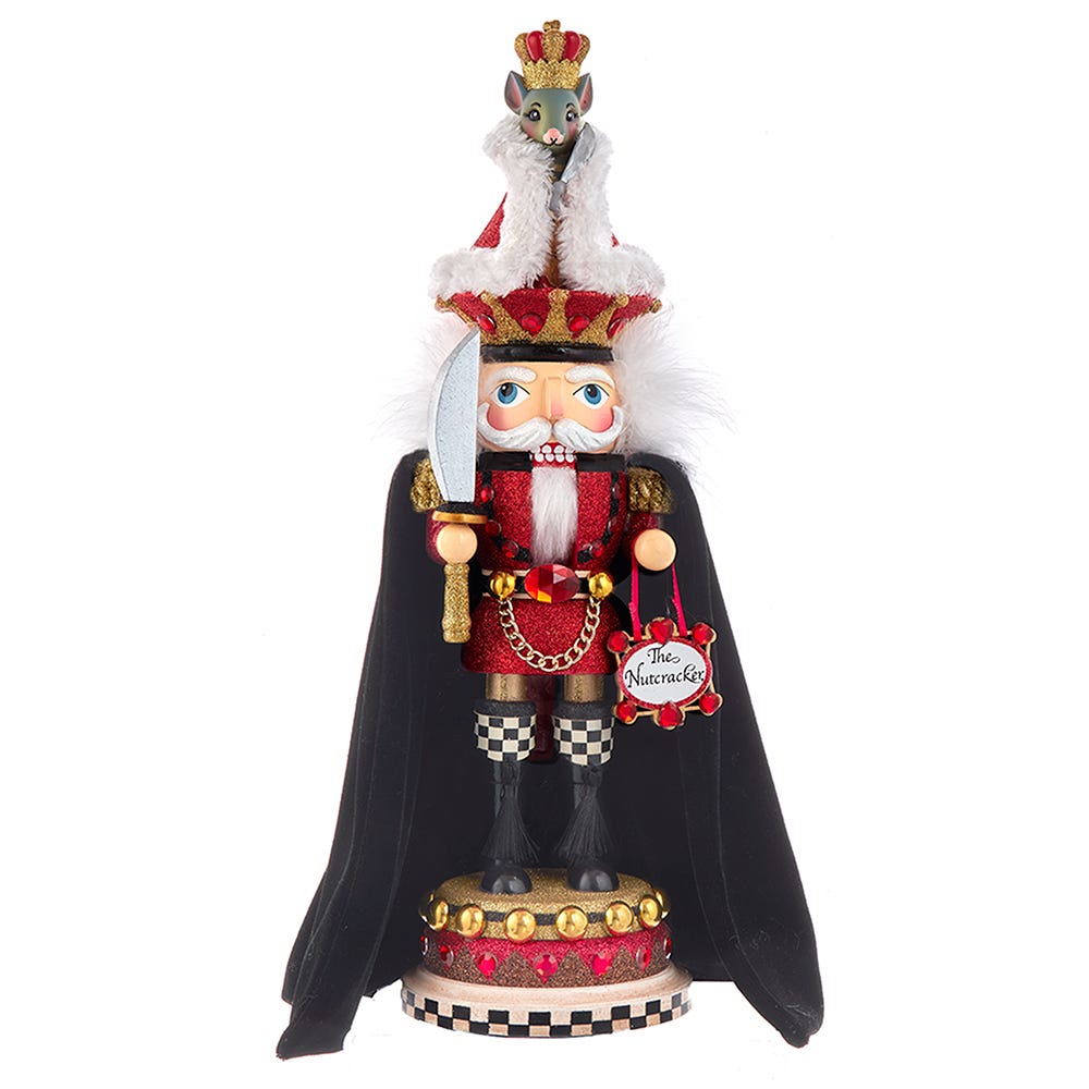 Picture of Hollywood Nutcrackers HA0668 18 in. Hollywood Suite Mouse King Nutcracker