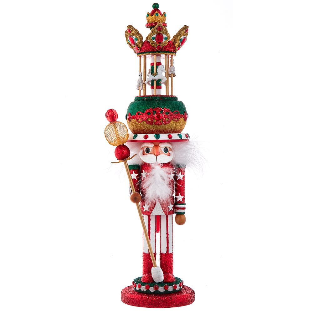 Picture of Hollywood Nutcrackers HA0664 18 in. Carousel Hat Musical Nutcracker