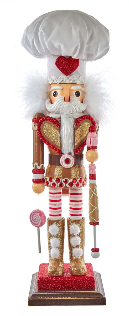 Picture of Hollywood Nutcrackers HA0613 18 in. Gingerbread Chef Nutcracker