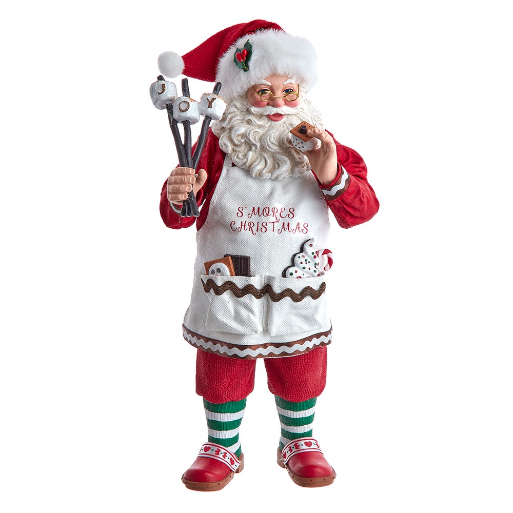 FA0181 10.5 in. S-mores Santa