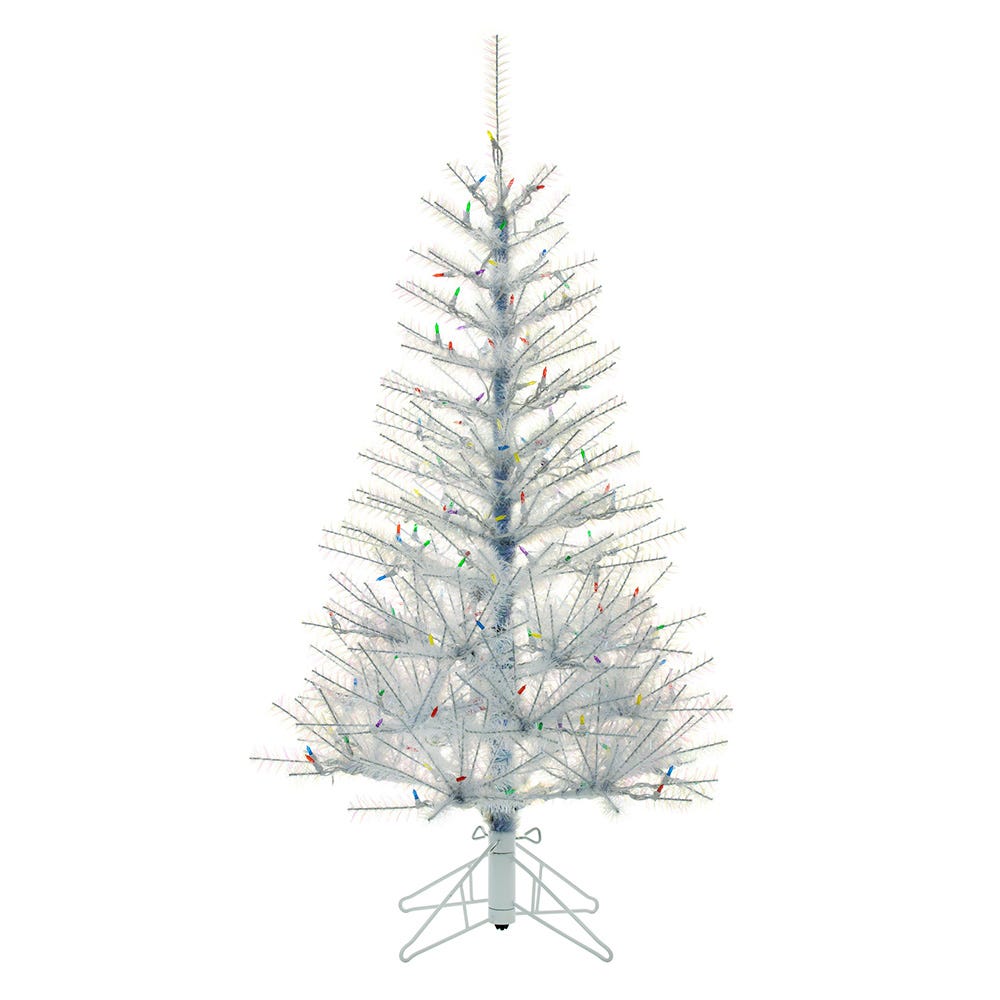 Kurt S. Adler TR2378LED 4.5 ft. Pre-Lit Multi-LED Glistening Pine Tree