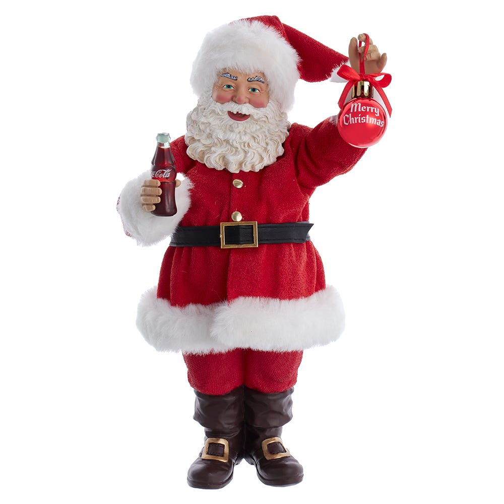 CC5231 9.5 in. Santa Ornament