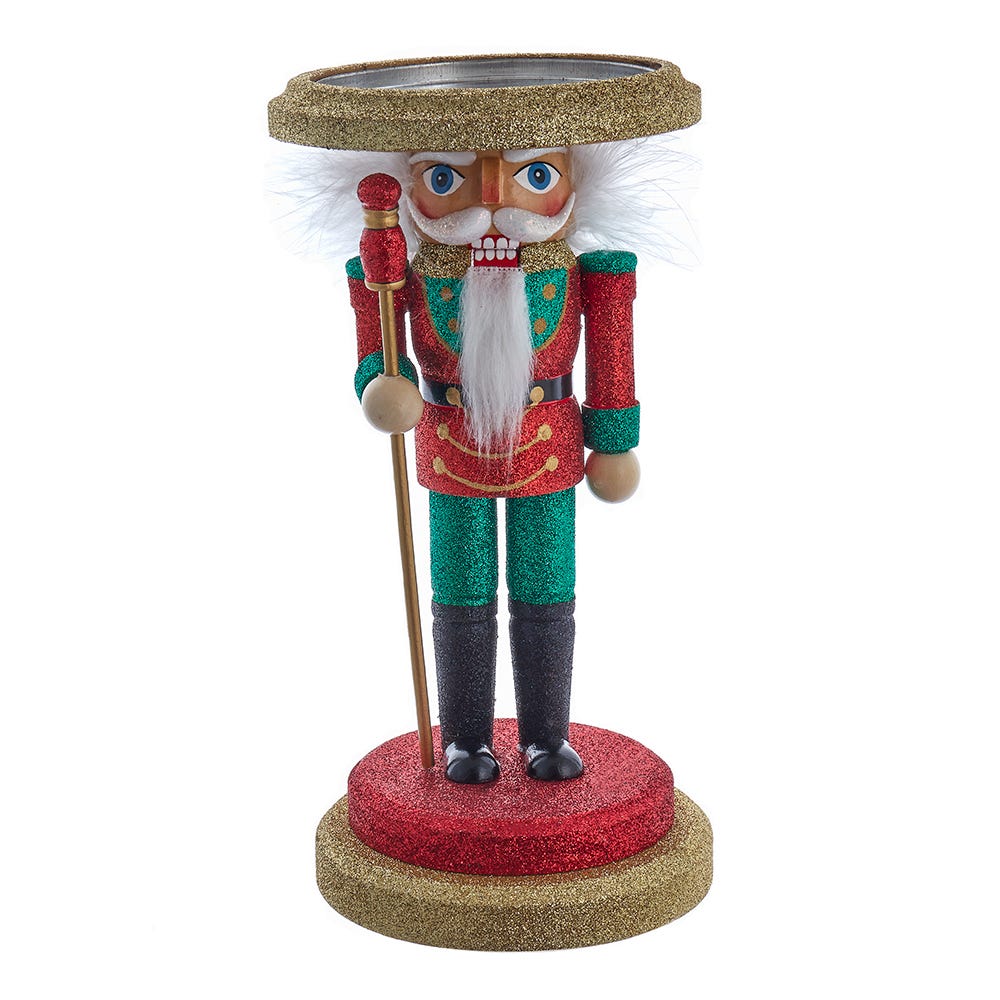 Picture of Hollywood Nutcrackers HA0699 10 in. Hollywood Soldier Nutcracker Candleholder