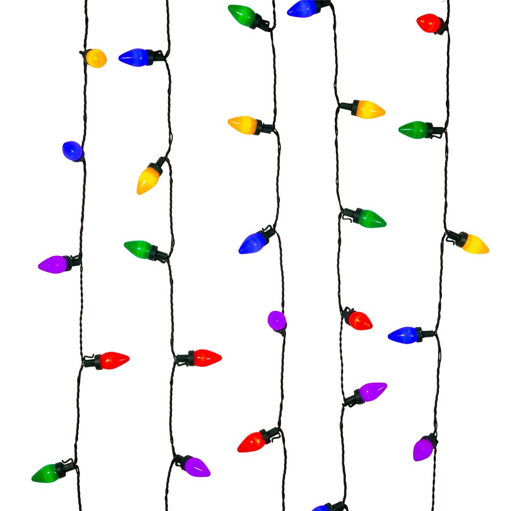 100-Light C7 Multi Color String Light Set