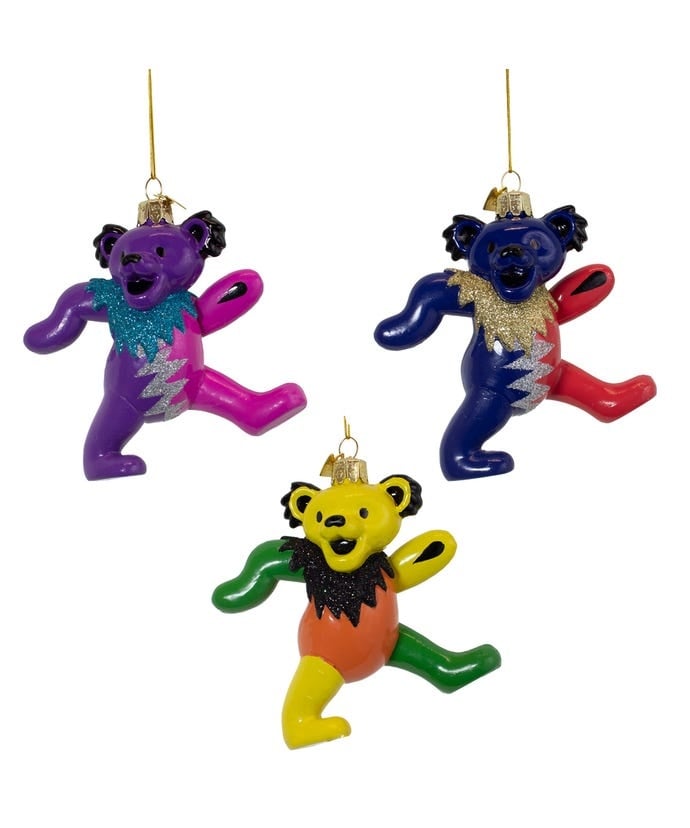 4.25 in. Noble Gems Bear Ornament Set - 3 Piece