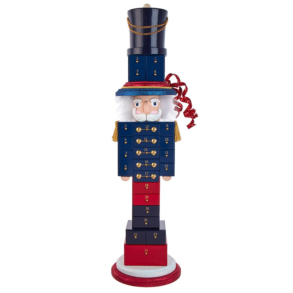Picture of Hollywood Nutcrackers HA0706 30 in. Advent Calendar Soldier Nutcracker