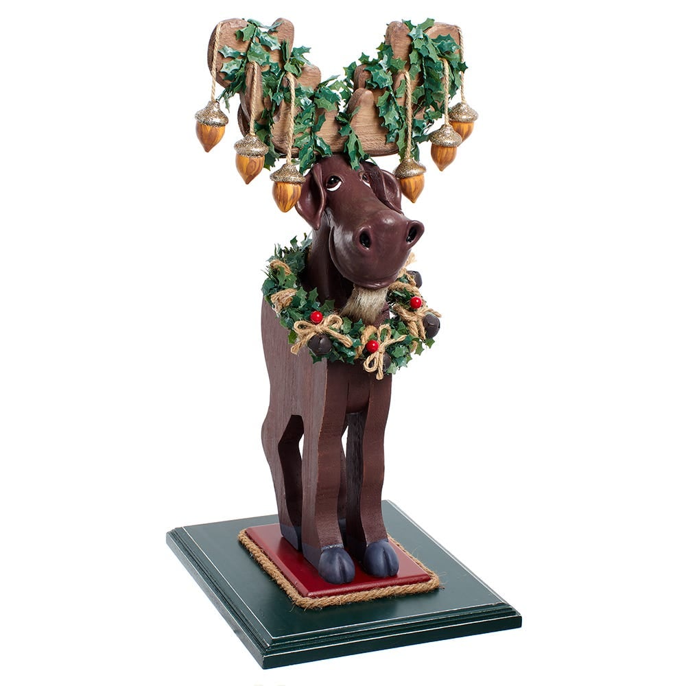 Picture of Hollywood Nutcrackers HA0704 15 in. Hollywood Moose Nutcracker