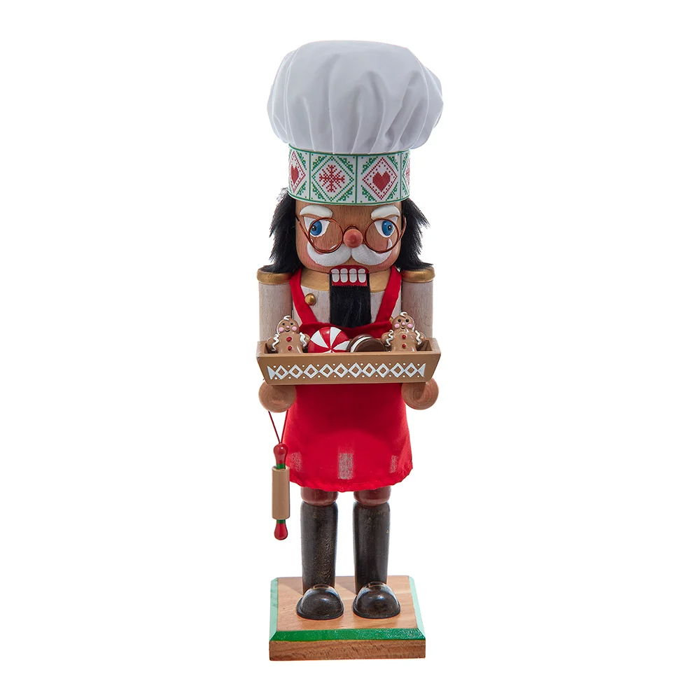 Picture of Kurt S. Adler C5991 15 in. Wooden Chef Nutcracker