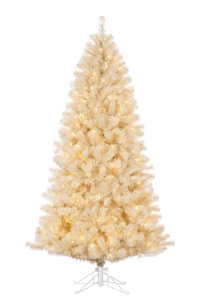 Kurt S. Adler TR2399 7 ft. Pre-Lit LED Twinkle Tree - Cream