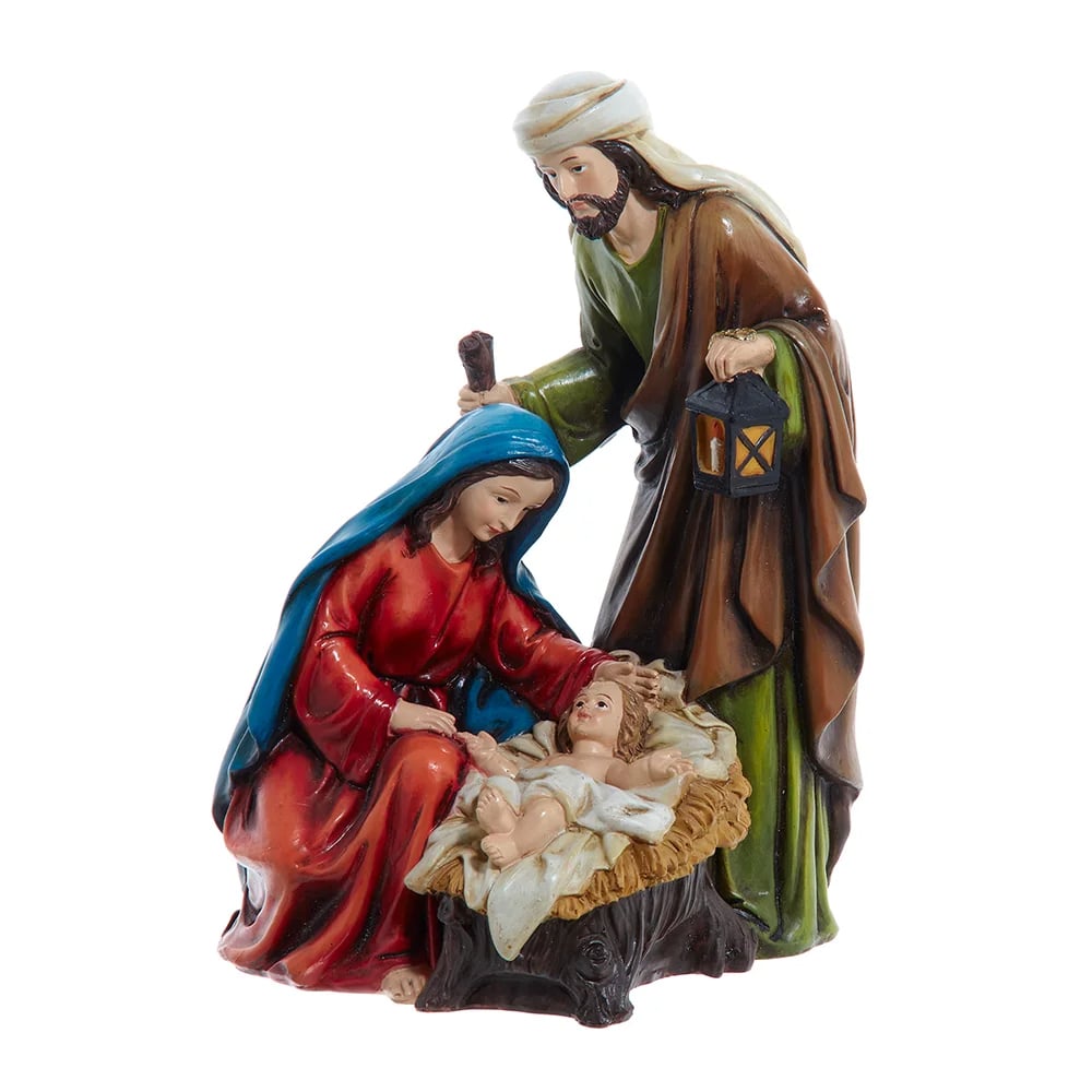 Kurt S. Adler N1058 9 Piece 8 in. Nativity Table Piece