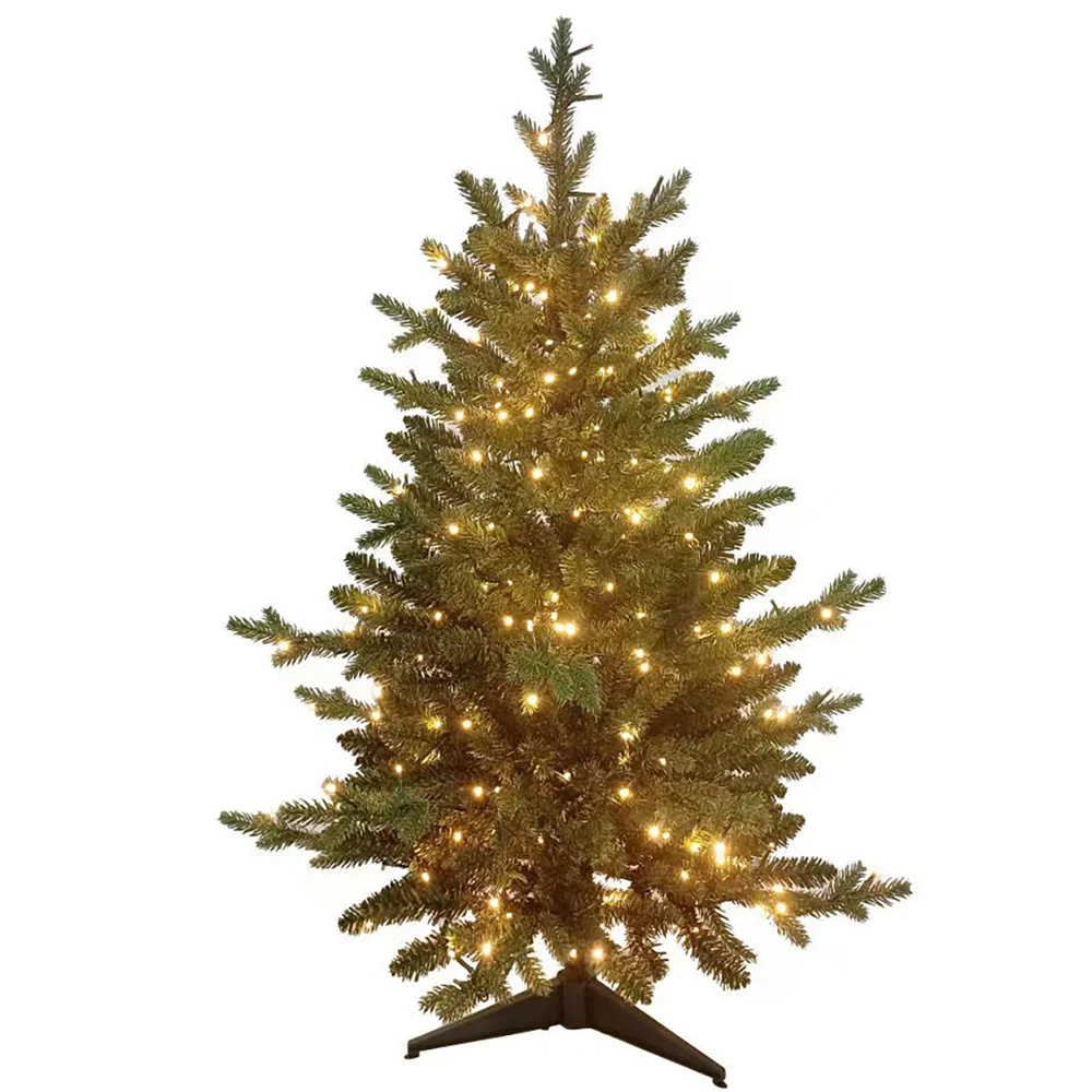 Kurt S. Adler TR72300LEDWW 3 ft. Pre-Lit Warm White LED Noble Fir Tree - Green