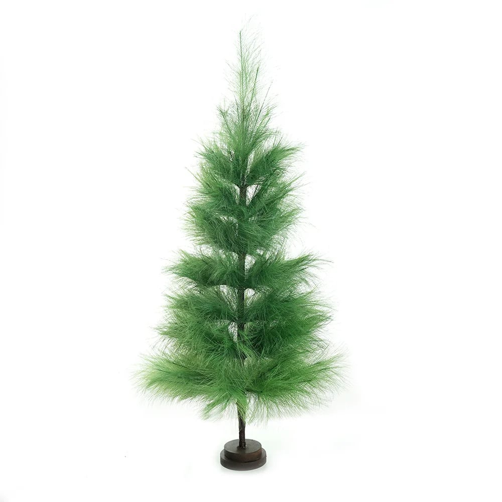 Kurt S. Adler TR3700GR 39 in. Pampas Grass Tree - Green