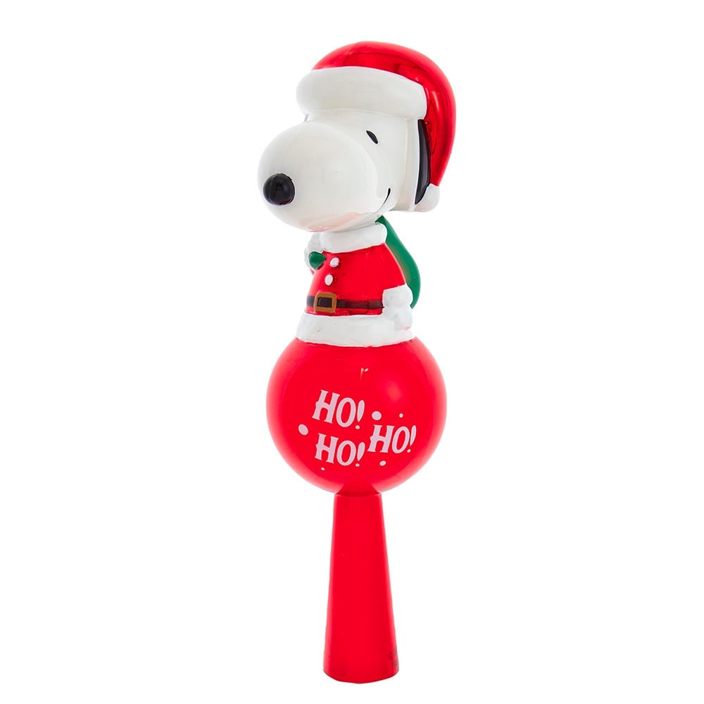 PN4251 11 in. Glass Snoopy Tree Topper