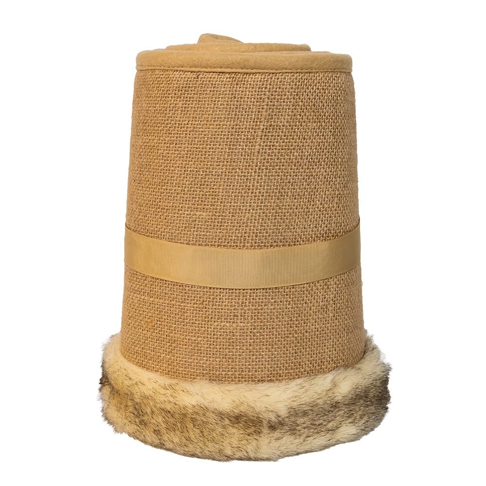 Kurt S. Adler TS0307 10 by 24 in. Burlap Tree Collar