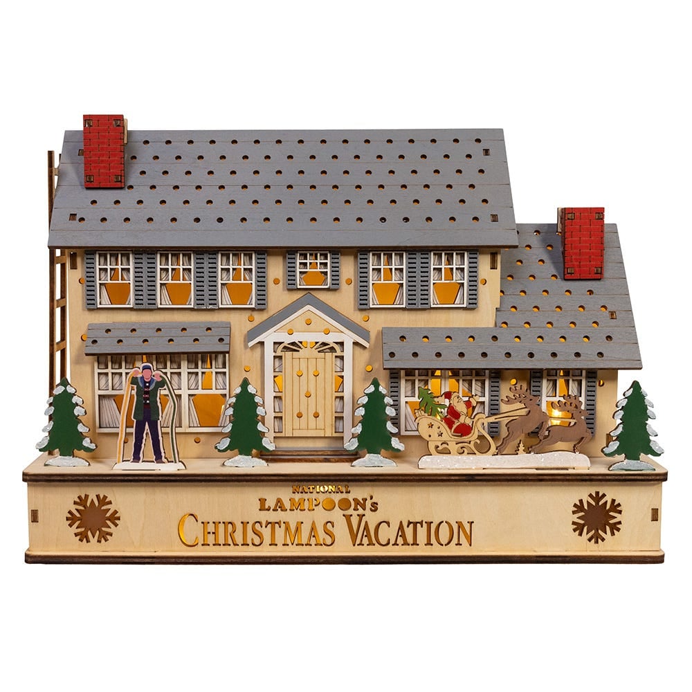NL5251 12 in. Battery Operated Lighted House
