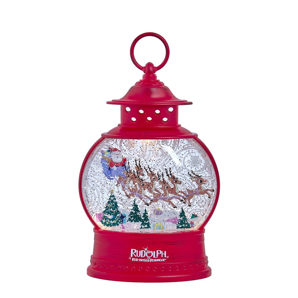 RU8251 10 in. Battery Operated LED Lighted Lantern