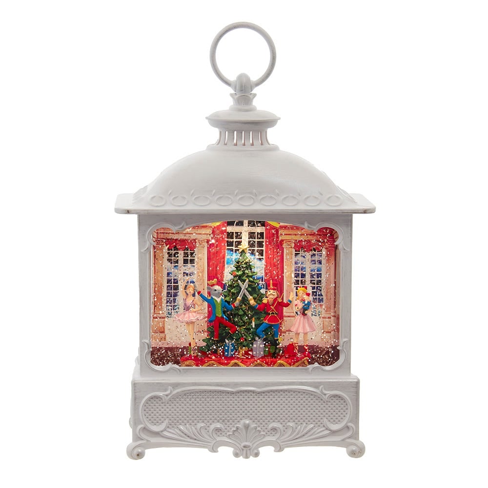 Kurt S. Adler JEL1072 10.25 in. Battery-Operated USB LED Lighted Nutcracker Suite Water Lantern