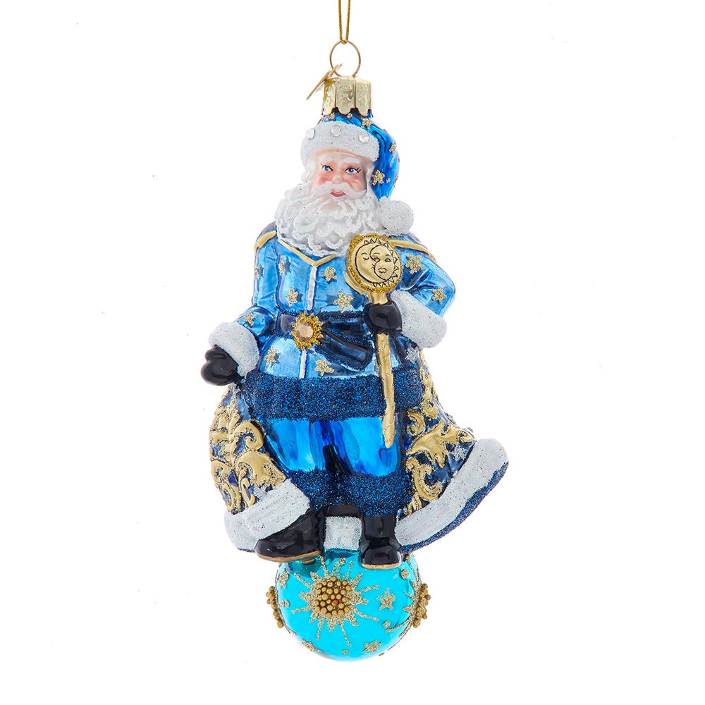 Kurt S. Adler BELL0051 6 in. Bellissimo Celestial Santa Ornament