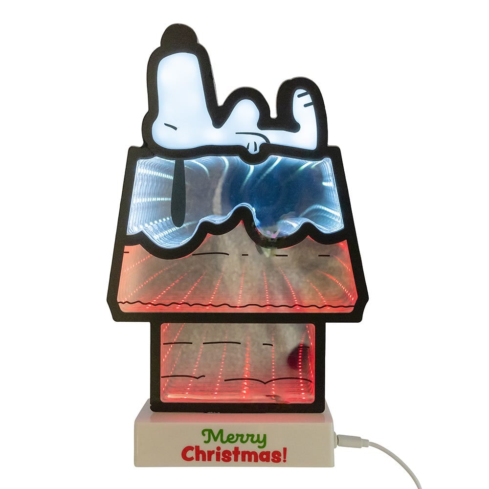PN9256 11.2 in. Battery Operated USB Snoopy Infinity Light