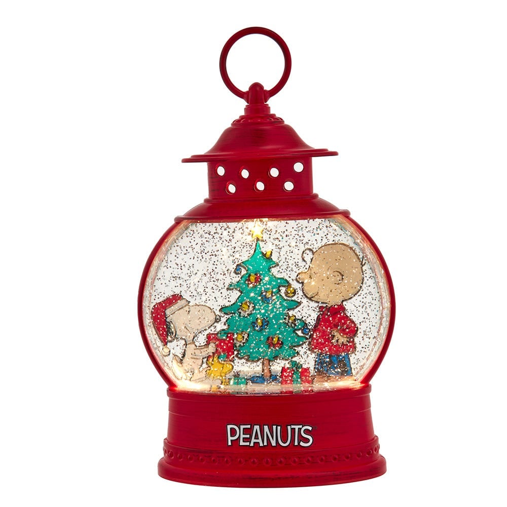PN8251  Battery Operated USB Light Up Snoopy & Charlie Brown Lantern