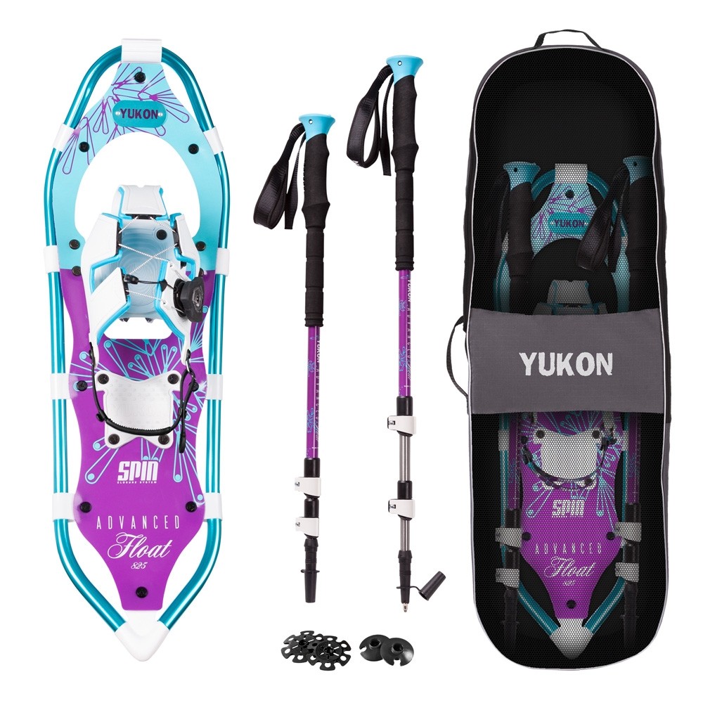 80-3019K 8 x 21 in. Float Spin Womens Advanced Snowshoe Kit