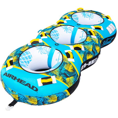 Picture of Airhead AHBL-32 Blast Towable&#44; 3 Rider - Blue & Yellow