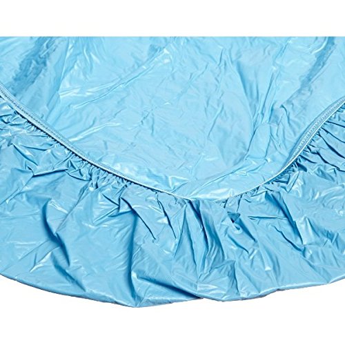 60 inch ROUND PACKAGED KWIK COVER-LIGHT BLUE Light Blue