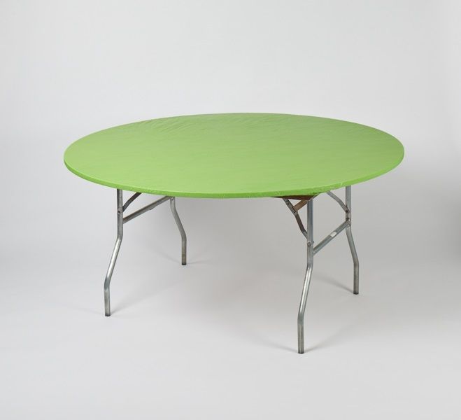 60 inch ROUND PACKAGED KWIK COVER-LIME GREEN