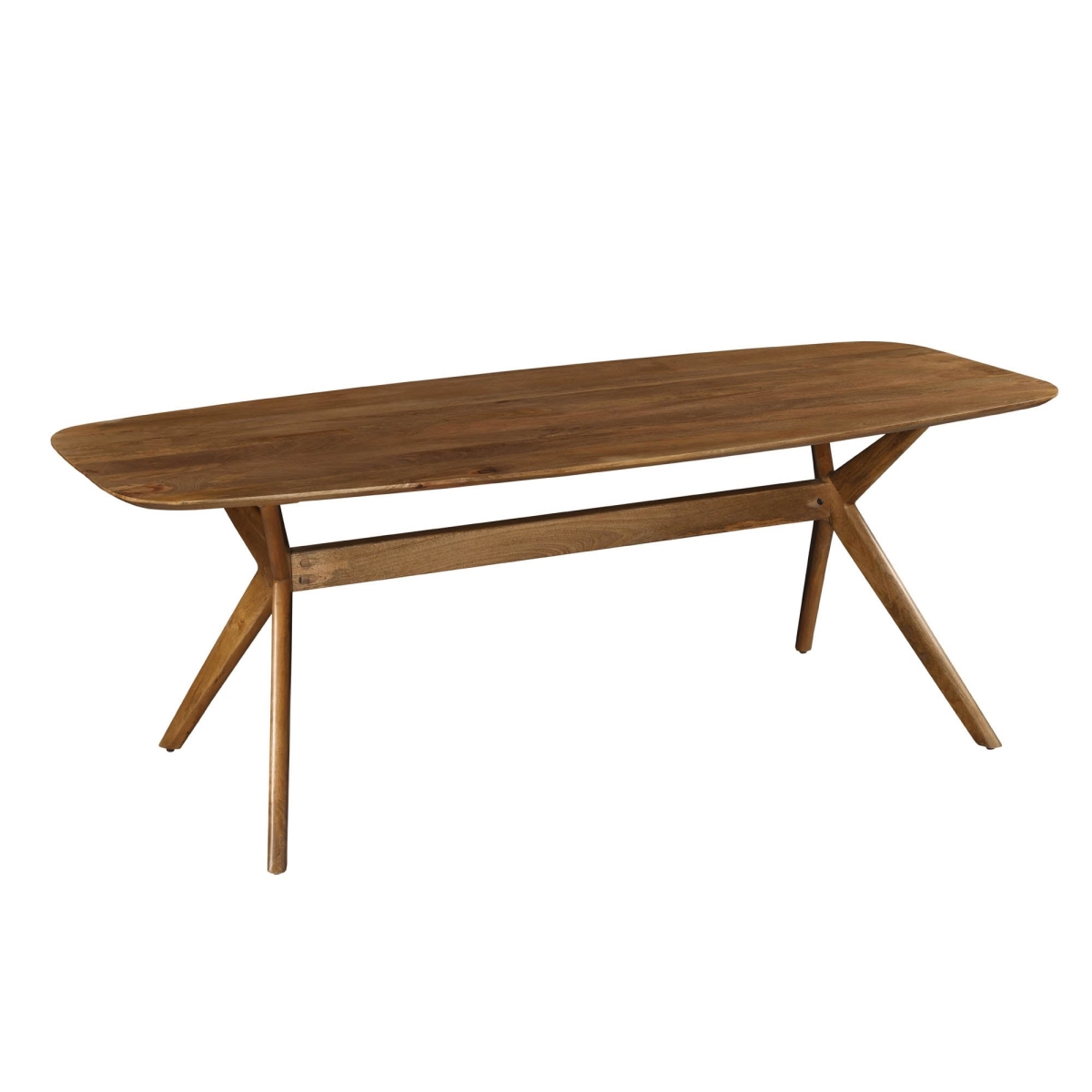 30 x 84 x 40 in. Arcadia Dining Table, Brown