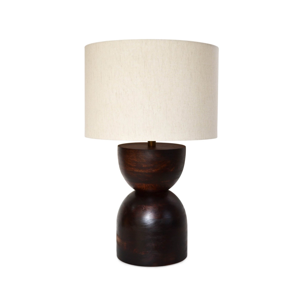 26 x 16 x 16 in. Skye Contour Lamp, Brown