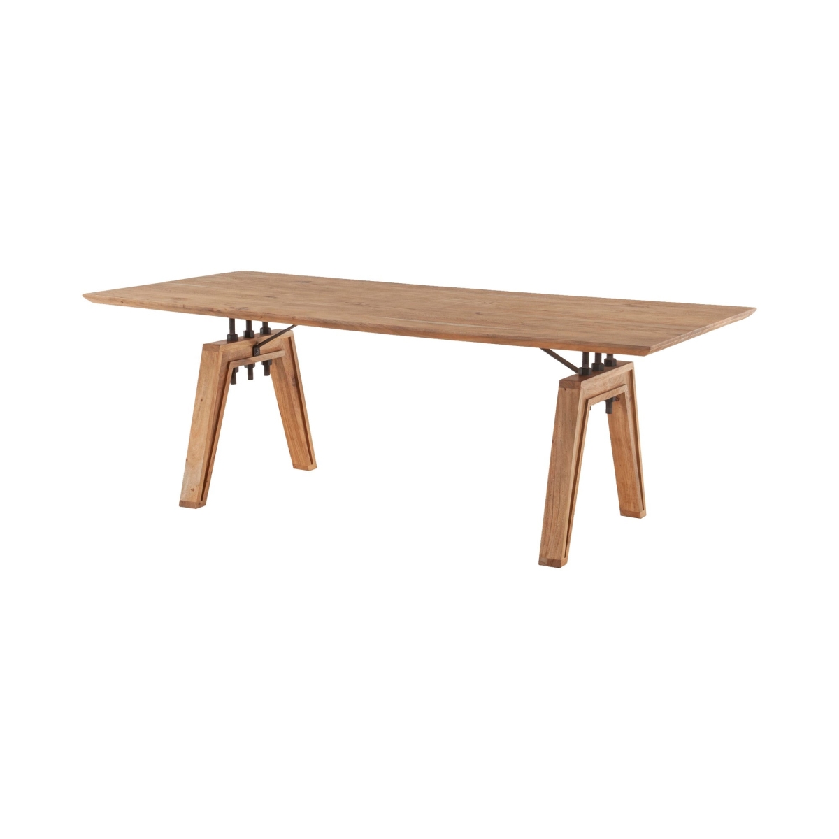 30 x 84 x 38 in. Kenzo Landmark Dining Table, Brown