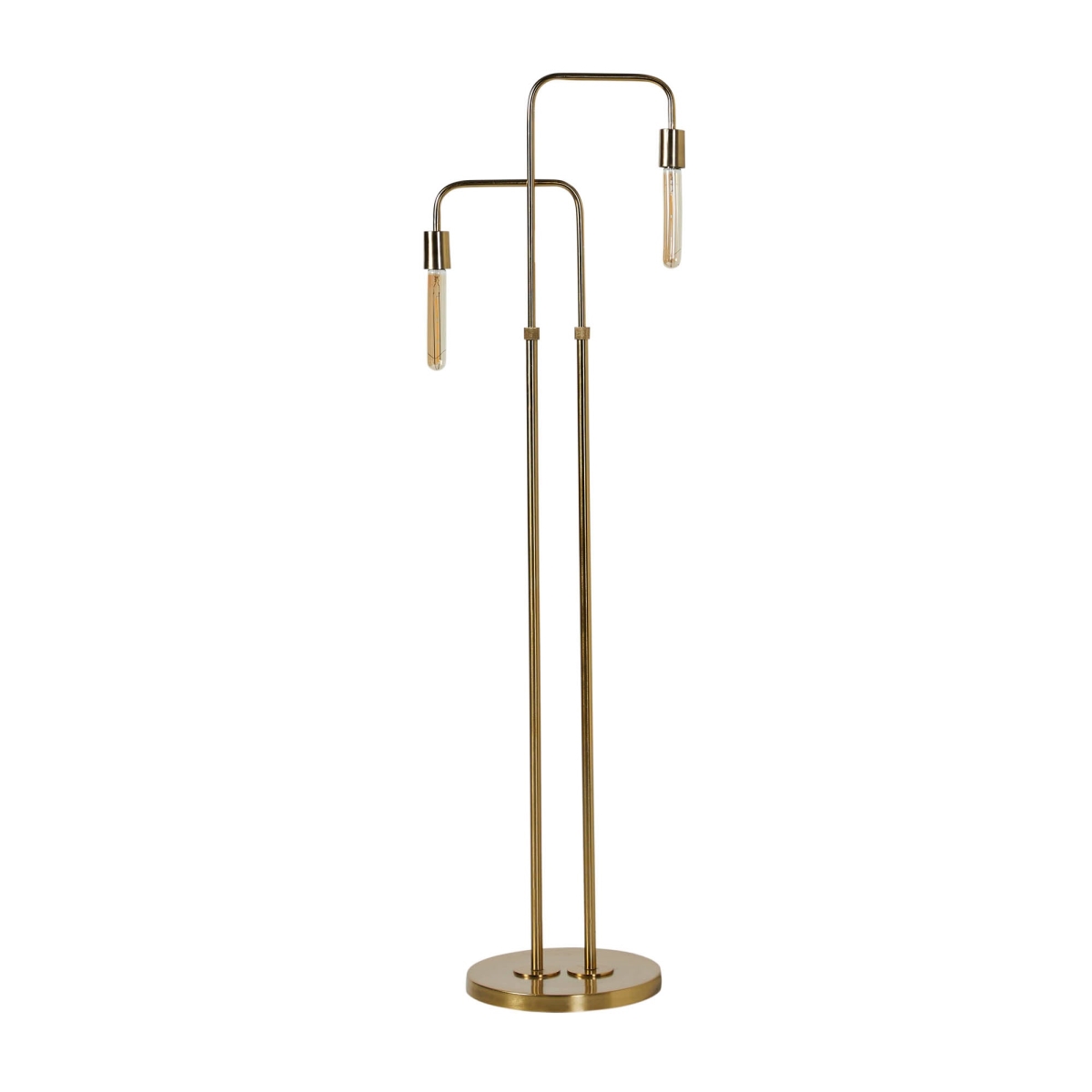 62 x 12 x 12 in. Skye Elevate Floor Lamp, Brass