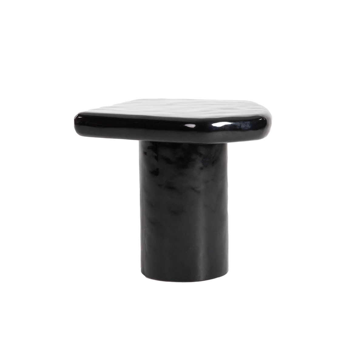 17 x 23 x 22 in. Last Chance Eternal Black Side Table