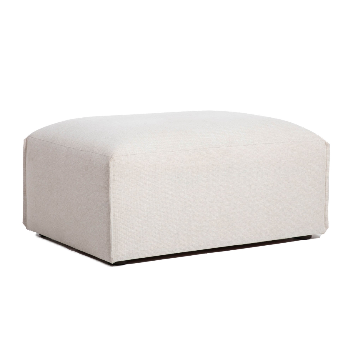 18 x 38 x 26 in. Destiny Premium Modular Ottoman, Beige