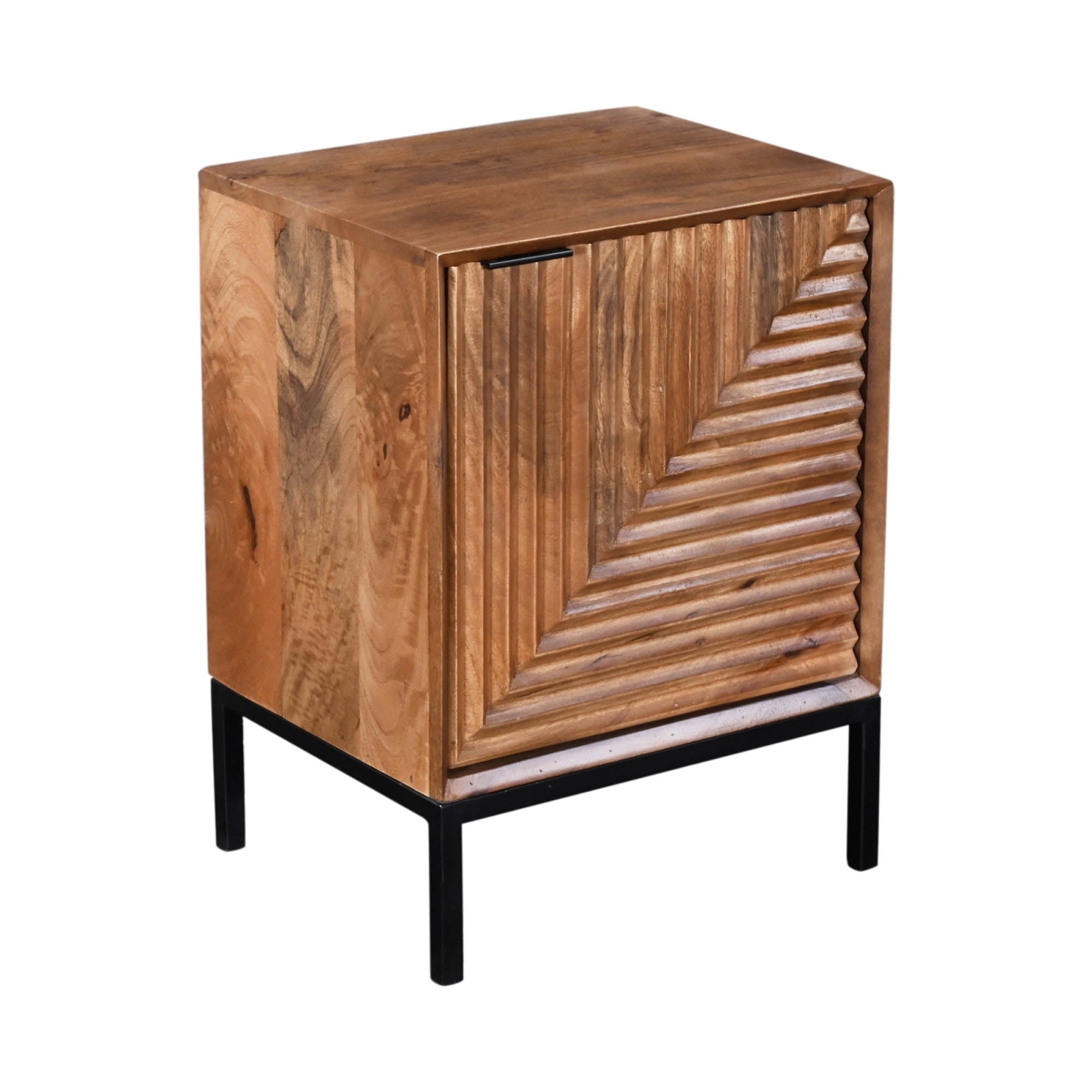 23 x 17 x 14 in. Kenzo Nikita Nightstand, Brown