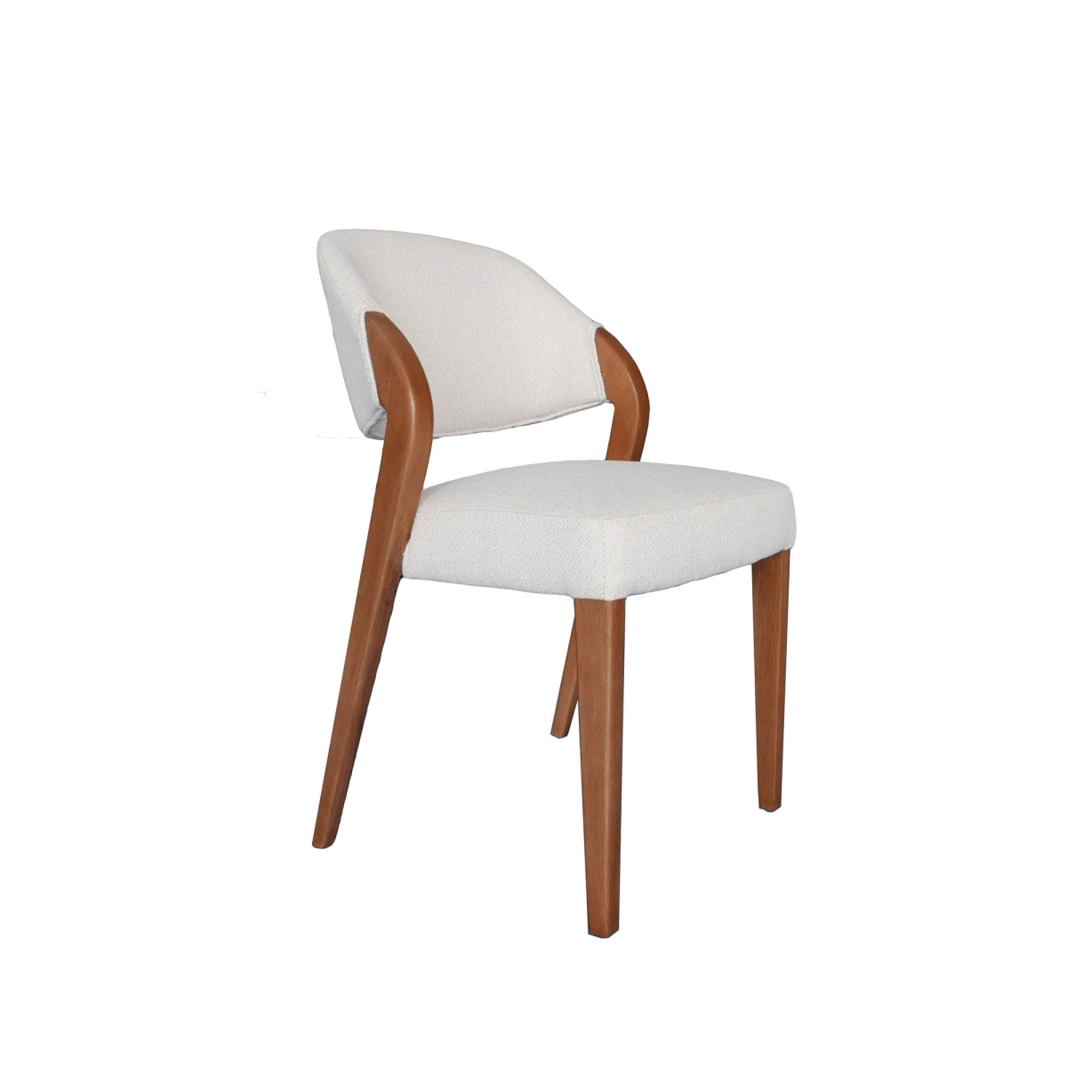 35 x 21.5 x 24 in. Paul Dining Chair, Gray