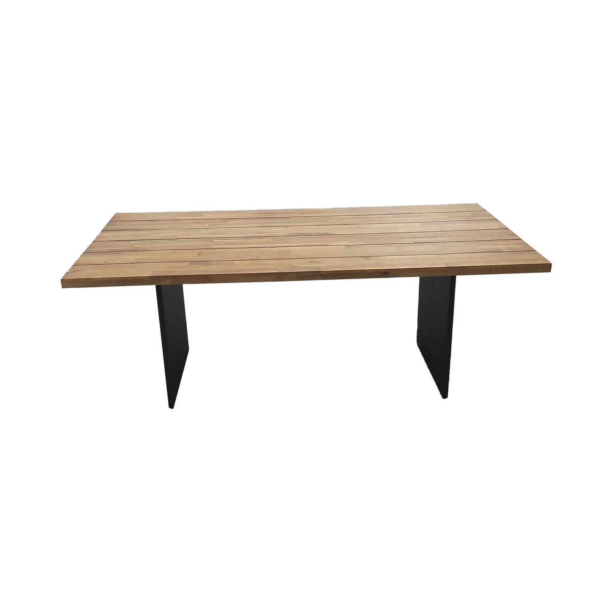 30 x 79 x 39 in. Naples Outdoor Dining Table, Brown
