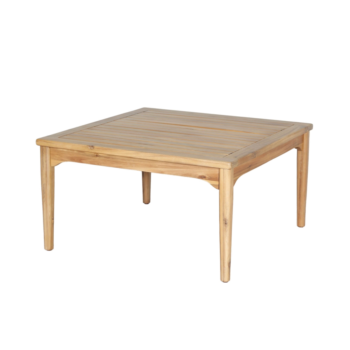 17 x 31.5 x 31.5 in. Sonoma Outdoor Square Coffee Table, Brown