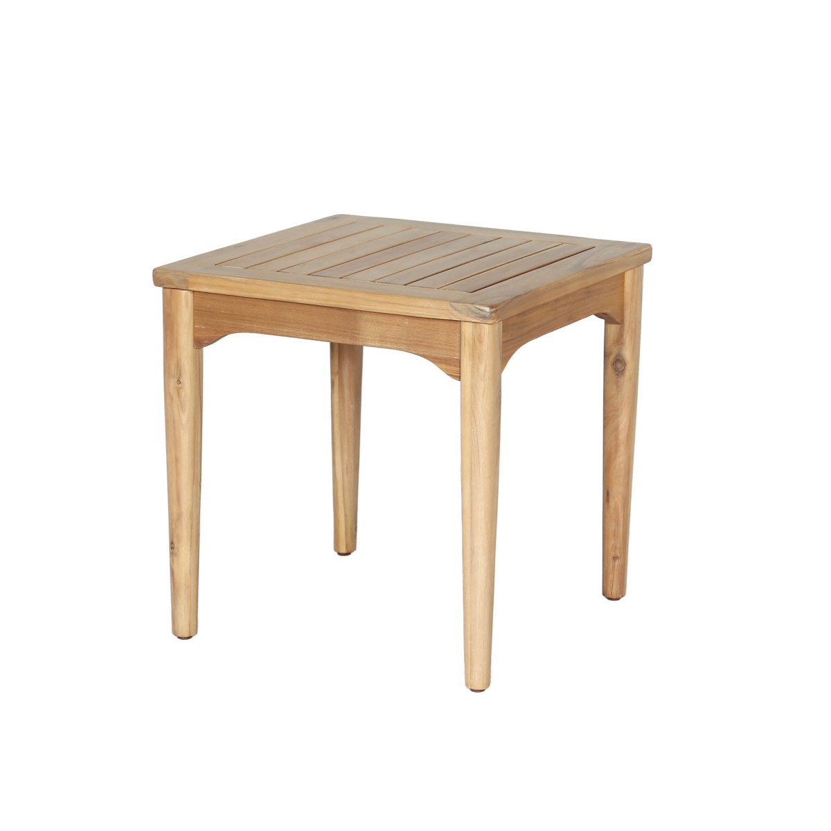 20 x 20 x 20 in. Sonoma Outdoor Square Side Table, Brown
