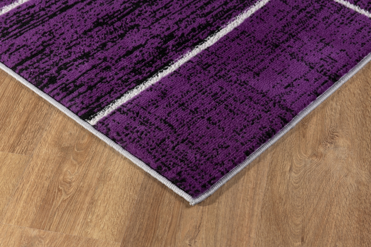 Picture of L Baiet SL973Z23 Verena Geometric Rug&#44; Purple - 2 x 3 ft.