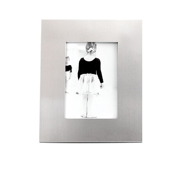 4 x 6 in. Brushed Aluminum Jolene Frame