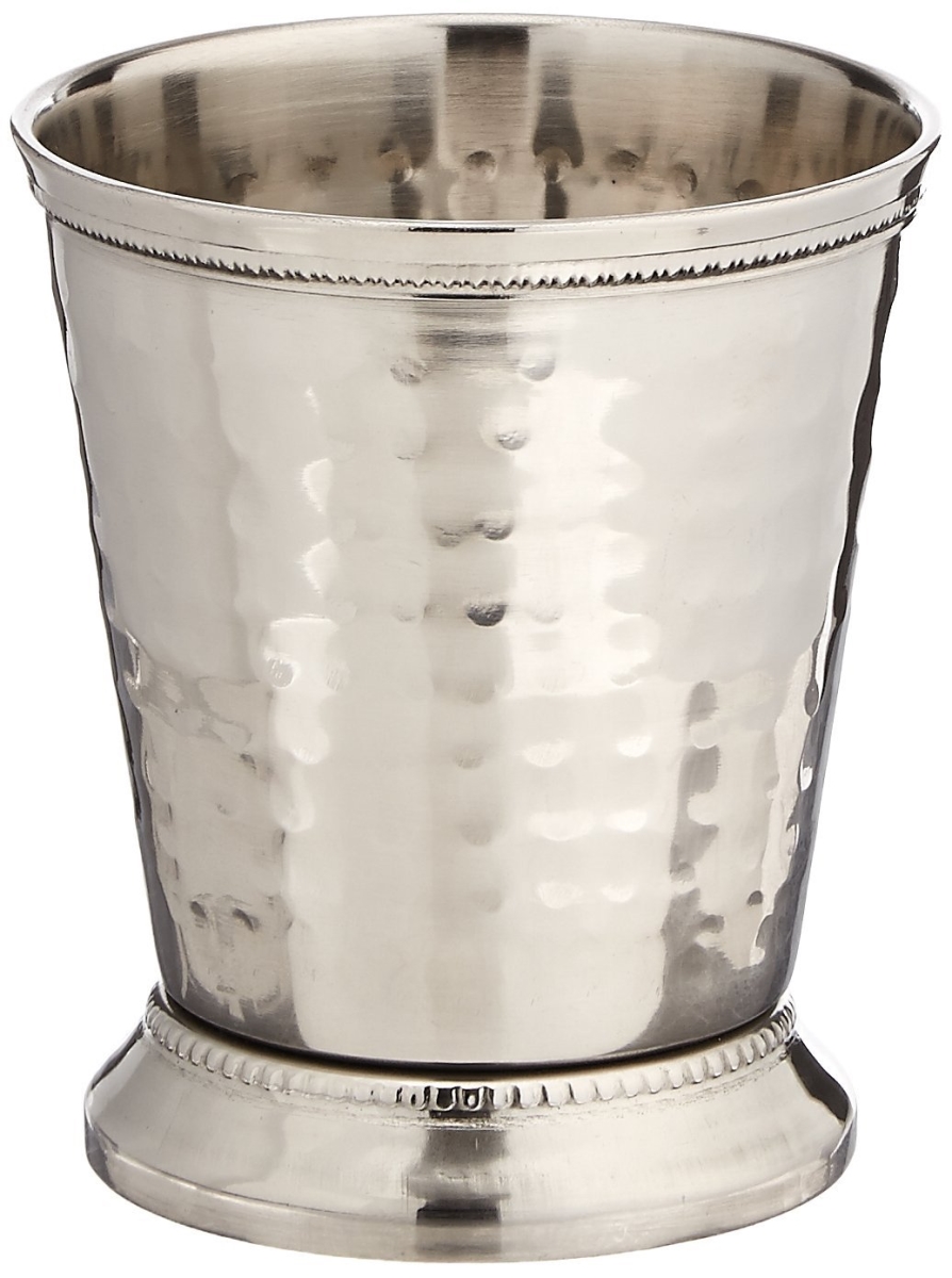Picture of Leeber 72472 Hammered Mint Julep Cup&#44; Medium&#44; Silver - 10 oz.