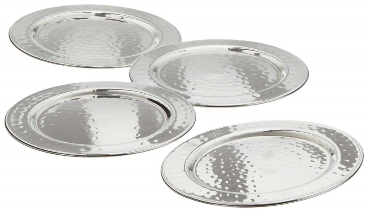 4 in. Hammered Coasters - Set of 4